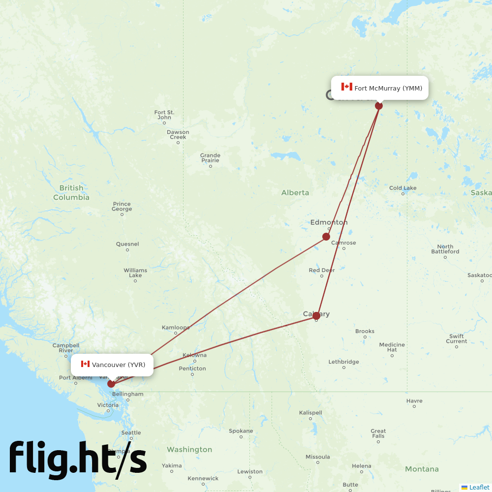 YMM-YVR