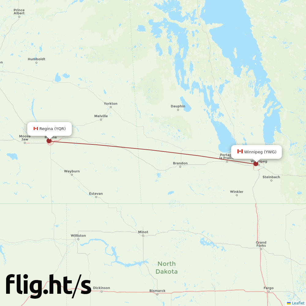 YQR-YWG