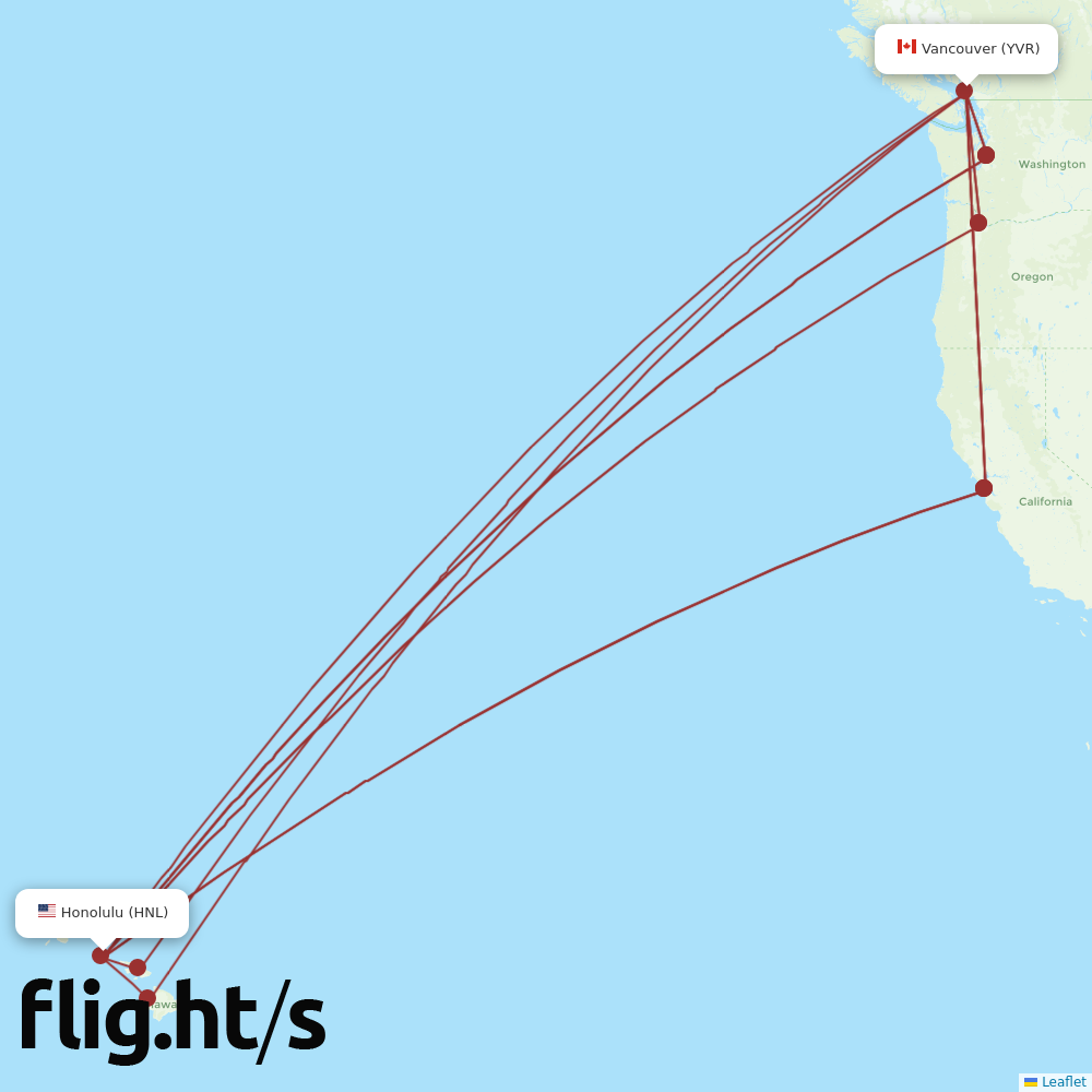 YVR-HNL