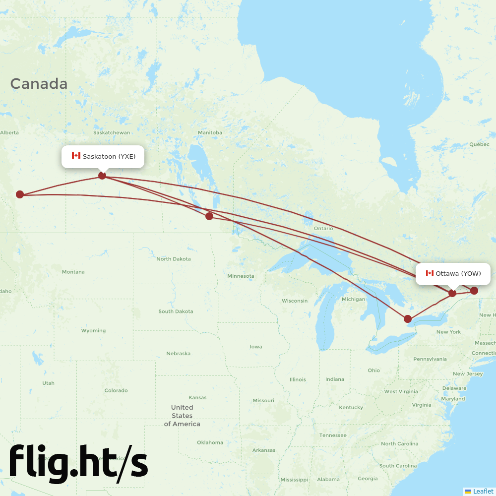 YXE-YOW