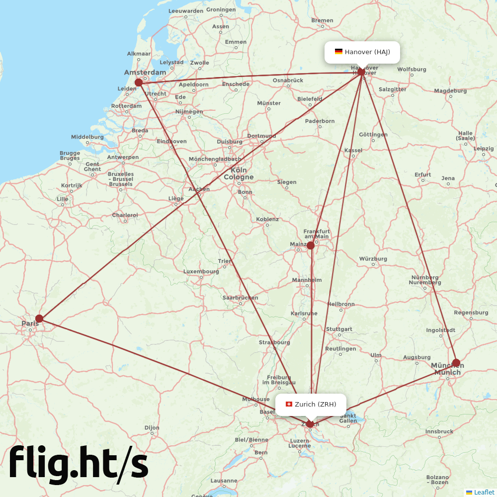 ZRH-HAJ