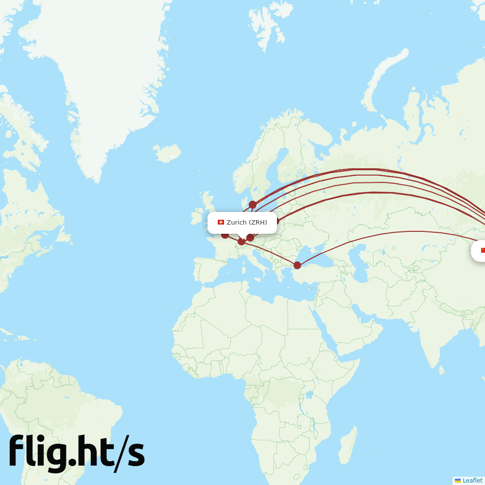 ZRH-PEK