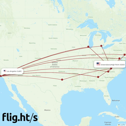 GSO-LAX