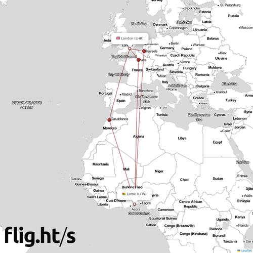 LFW-LHR