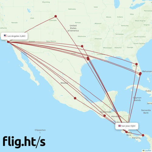 SJO-LAX