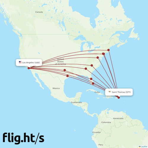 STT-LAX