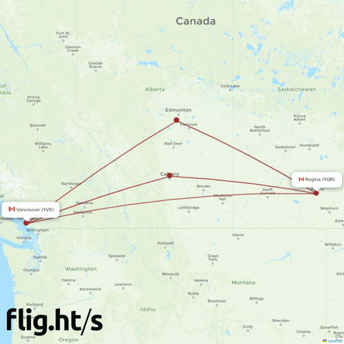 YQR-YVR