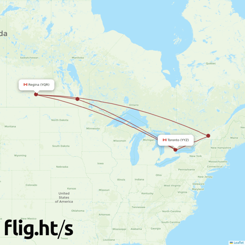 YQR-YYZ