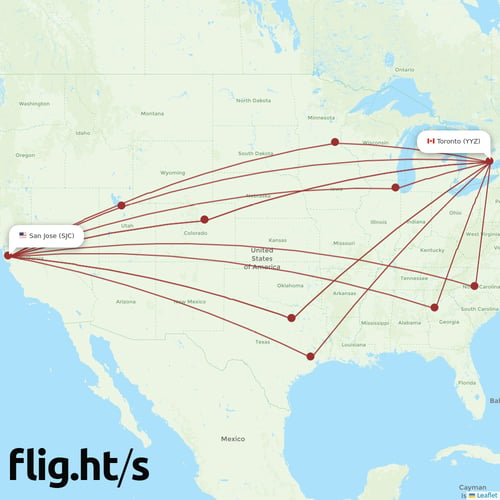 YYZ-SJC