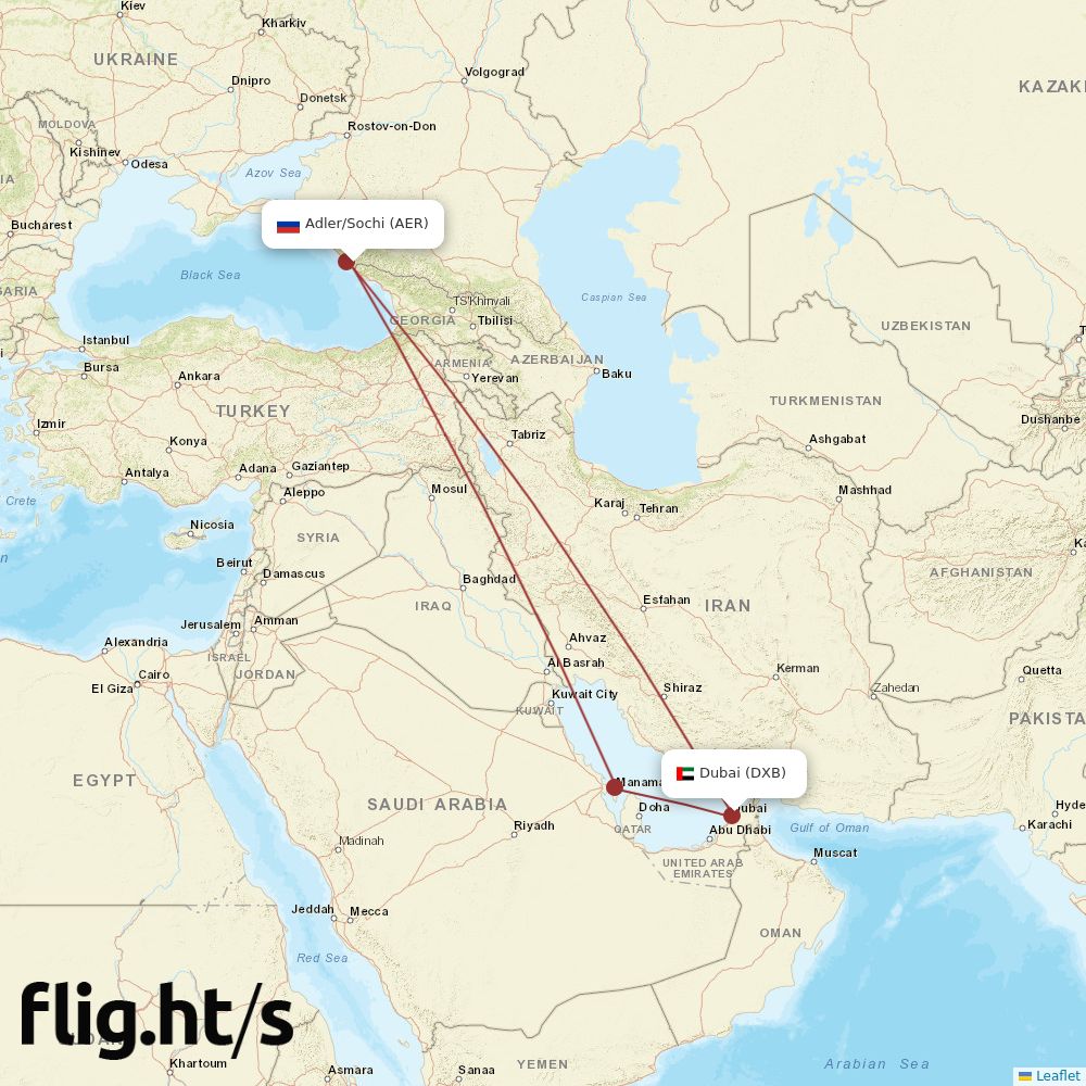 AER-DXB
