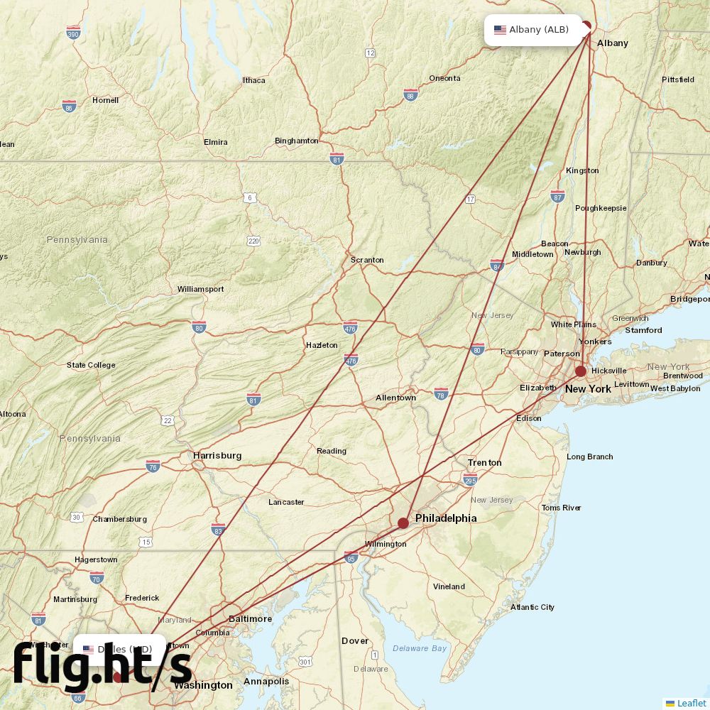 ALB-IAD