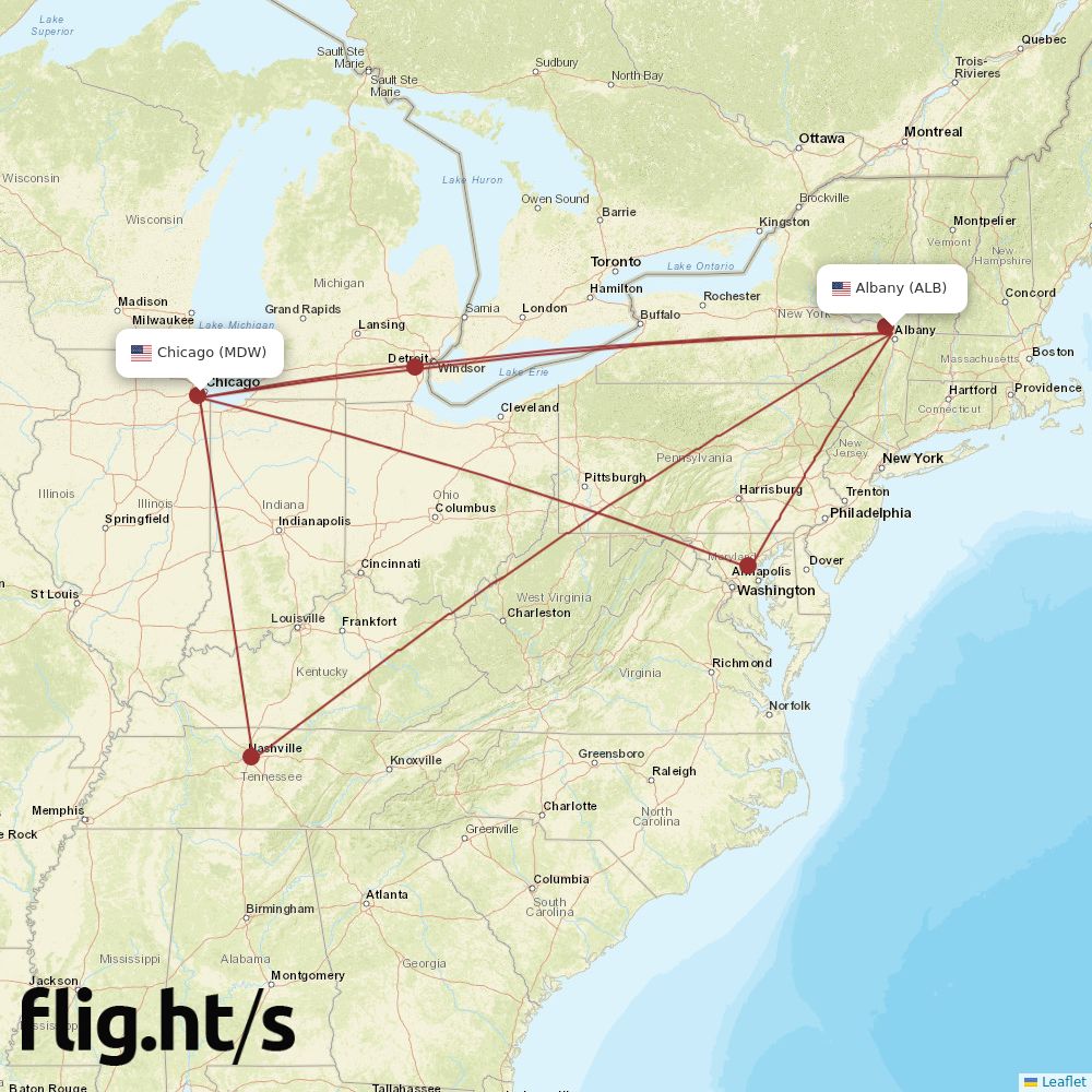 ALB-MDW
