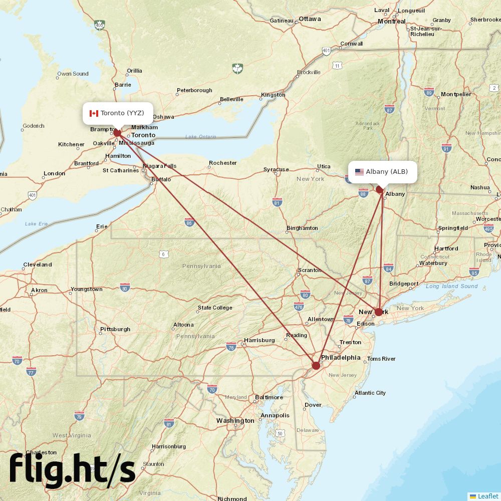 ALB-YYZ