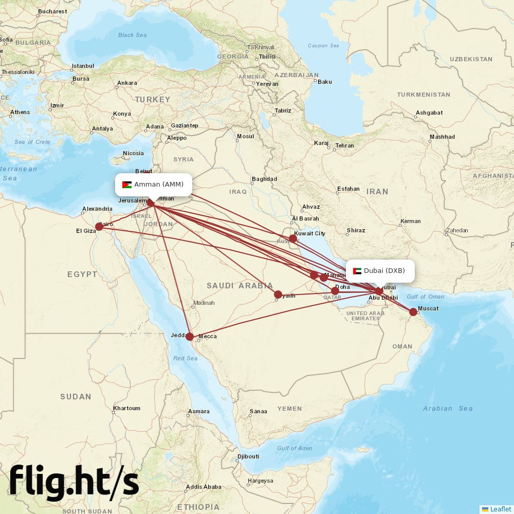 AMM-DXB