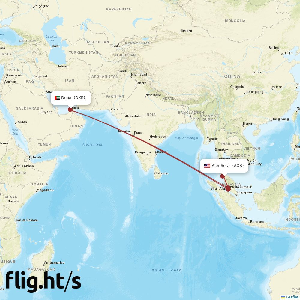 AOR-DXB