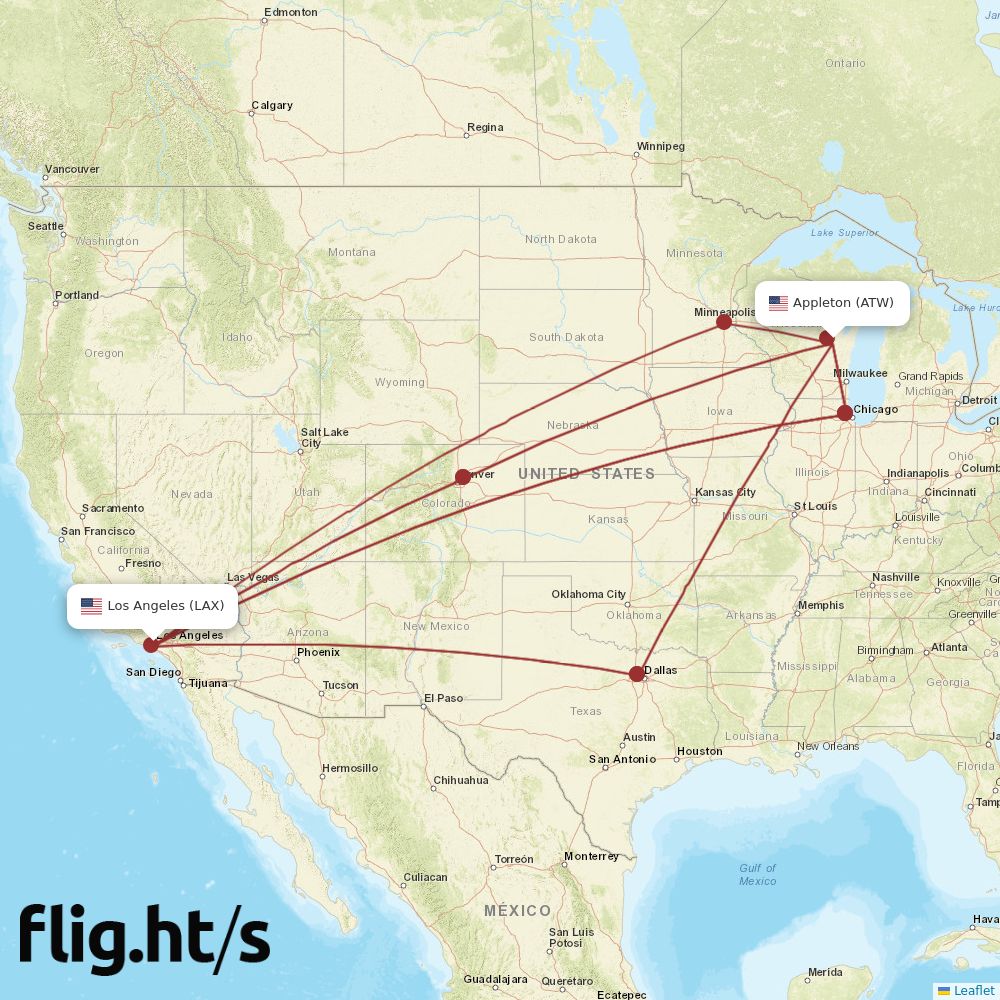 ATW-LAX