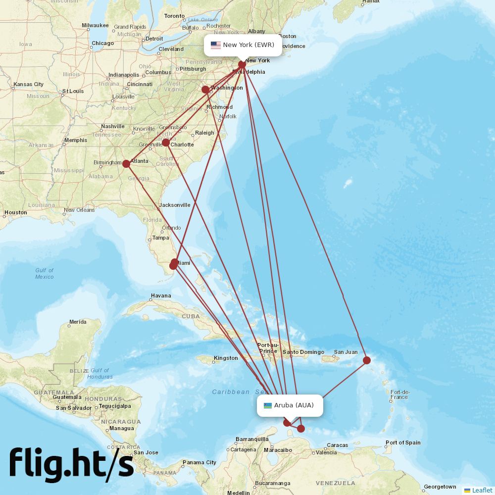 AUA-EWR