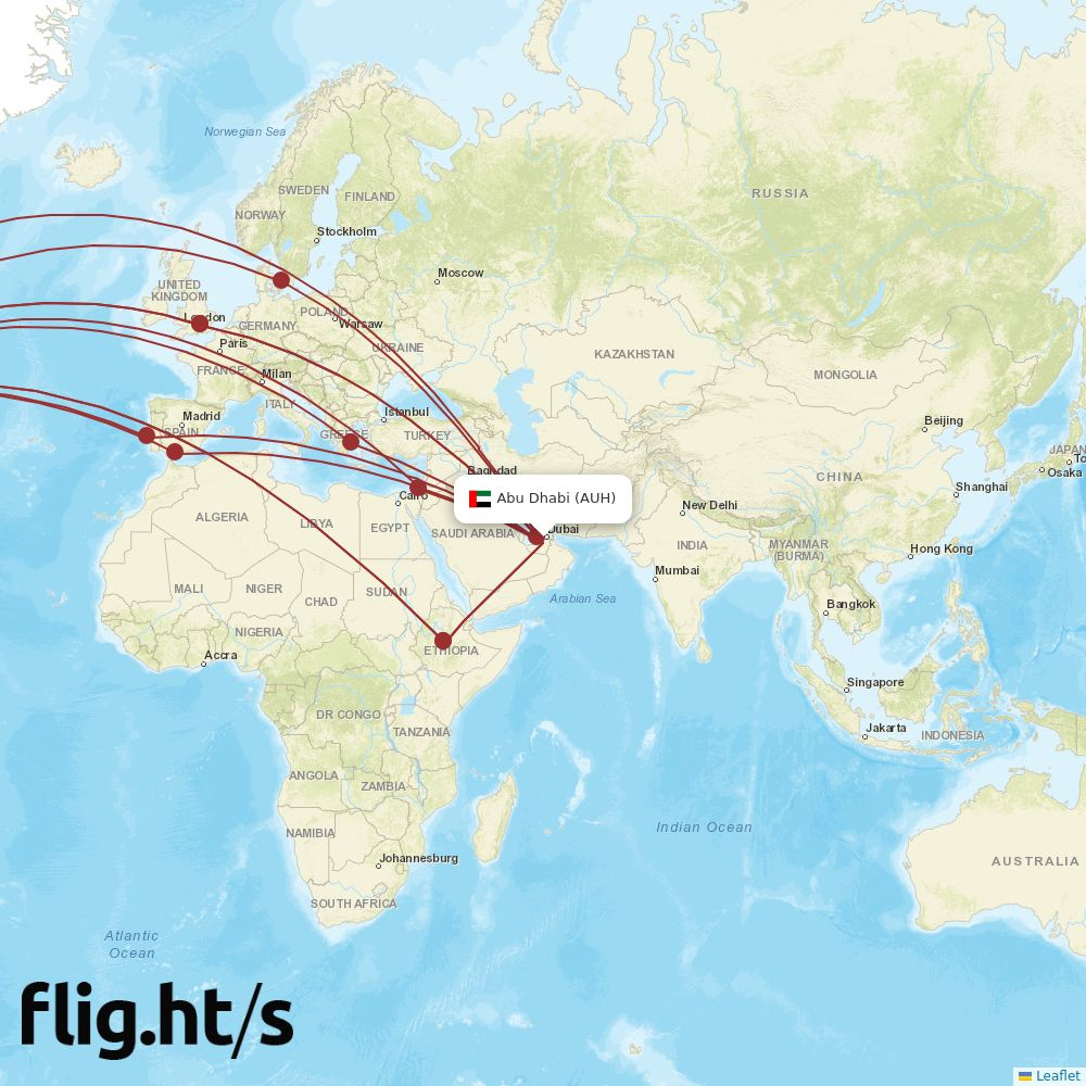 AUH-EWR