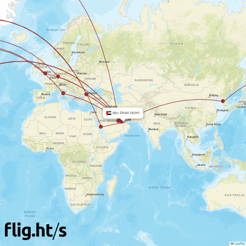 AUH-LAX