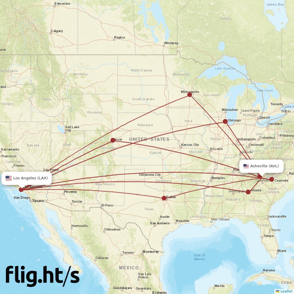 AVL-LAX