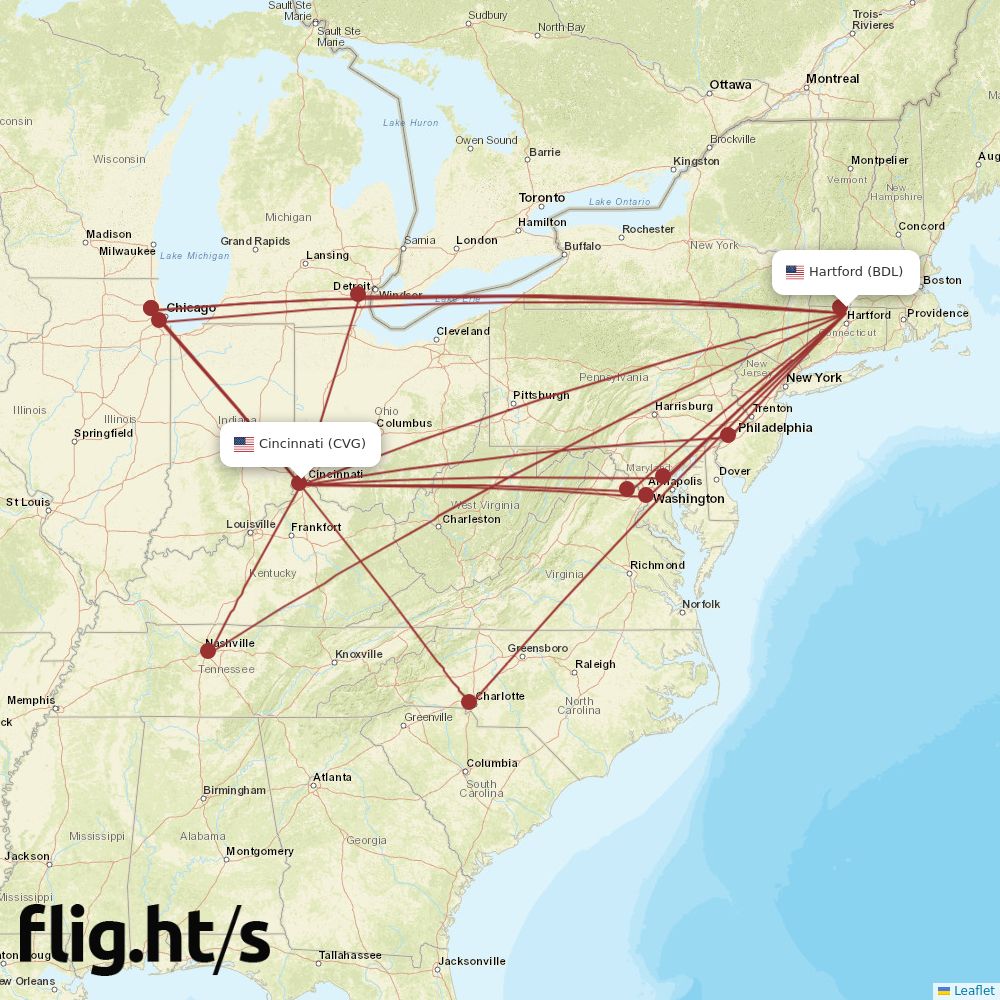 BDL-CVG