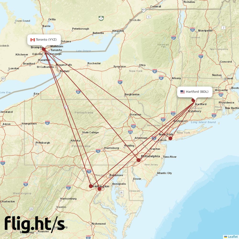 BDL-YYZ