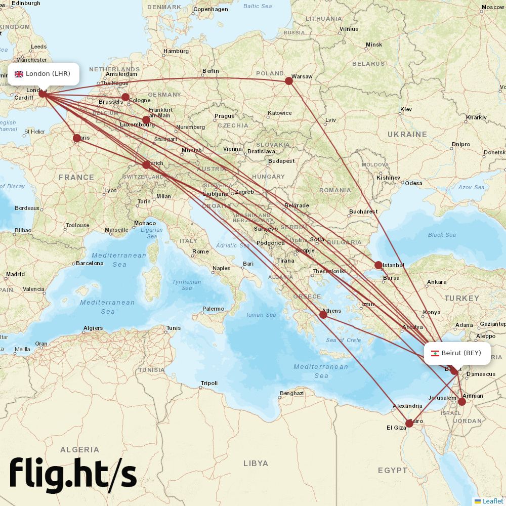 BEY-LHR