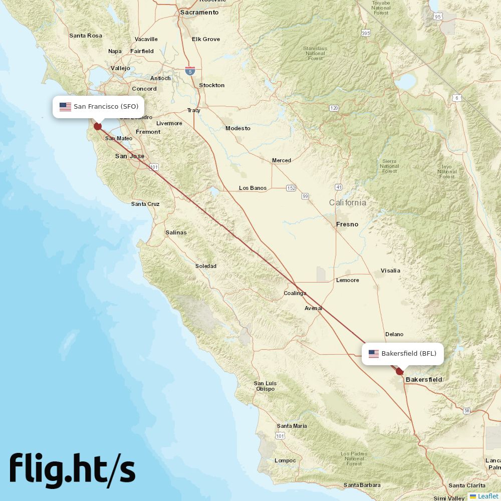 BFL-SFO