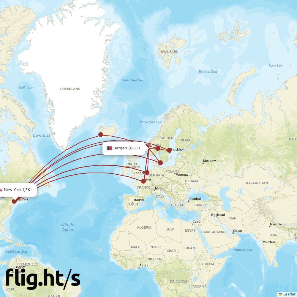 BGO-JFK