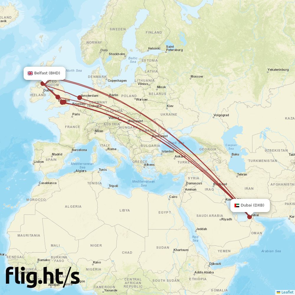 BHD-DXB