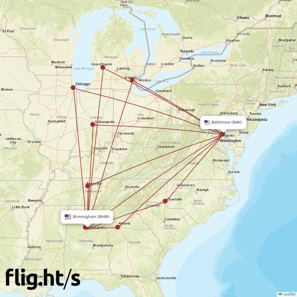 BHM-BWI