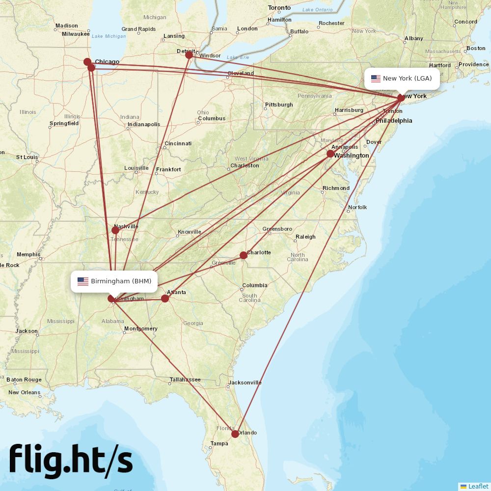 BHM-LGA
