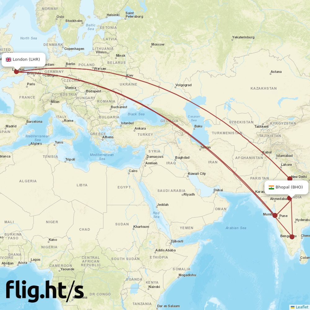 BHO-LHR