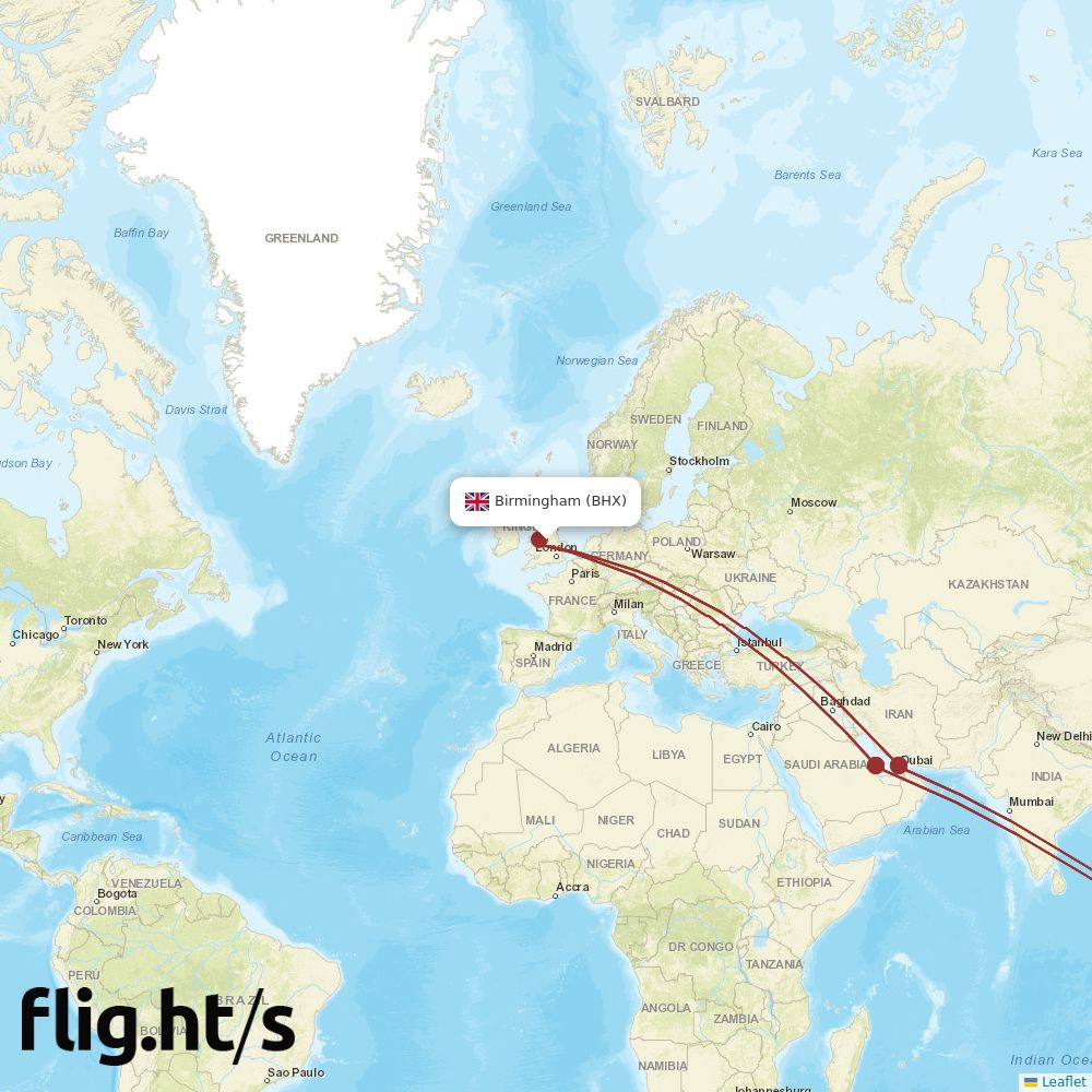 BHX-BNE