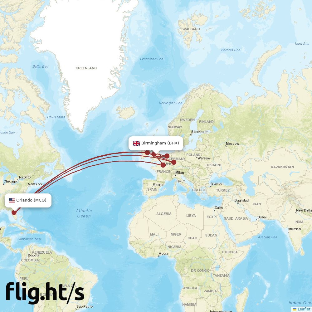 BHX-MCO
