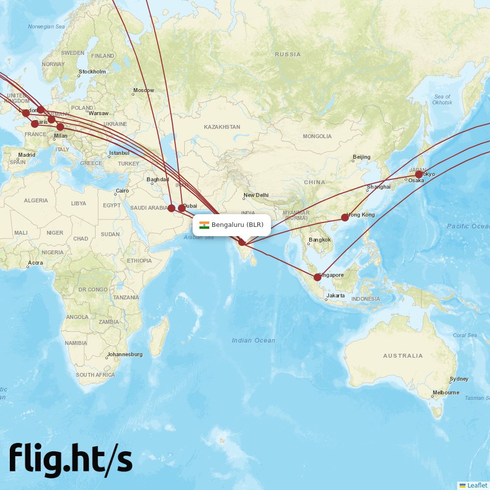BLR-LAX