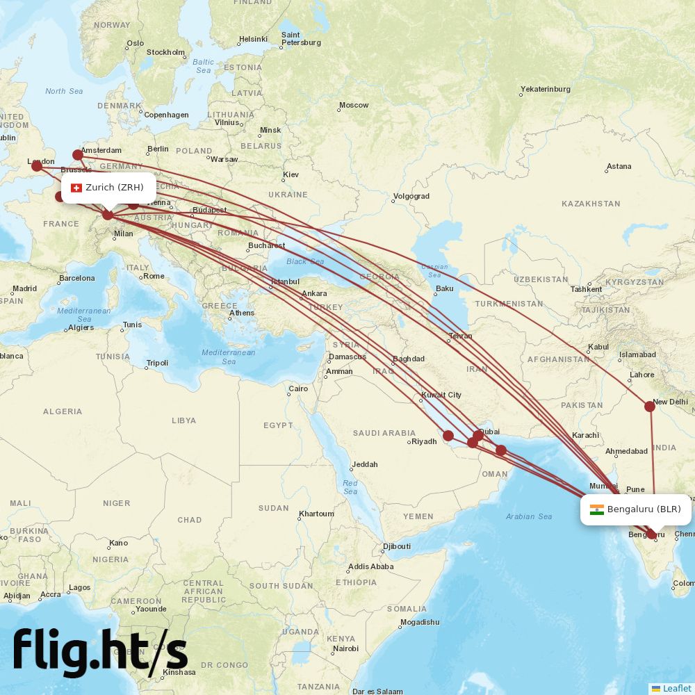 BLR-ZRH