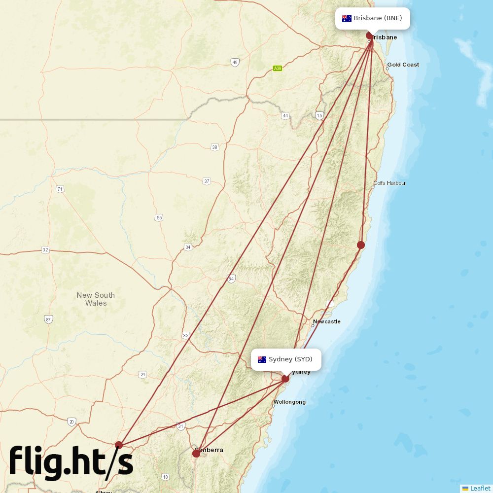 BNE-SYD
