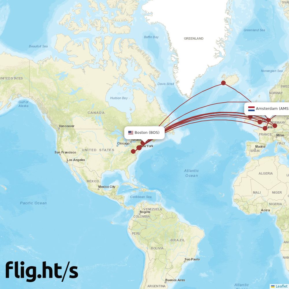 BOS-AMS