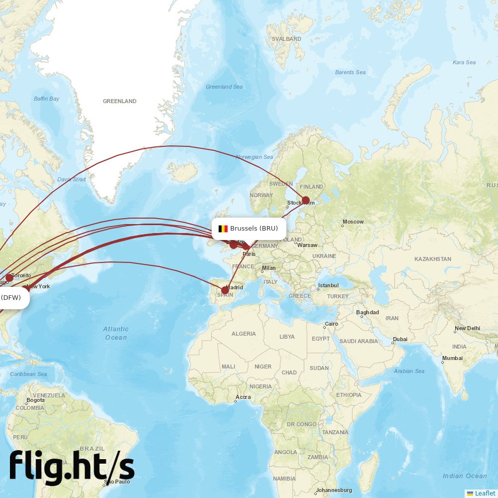 BRU-DFW