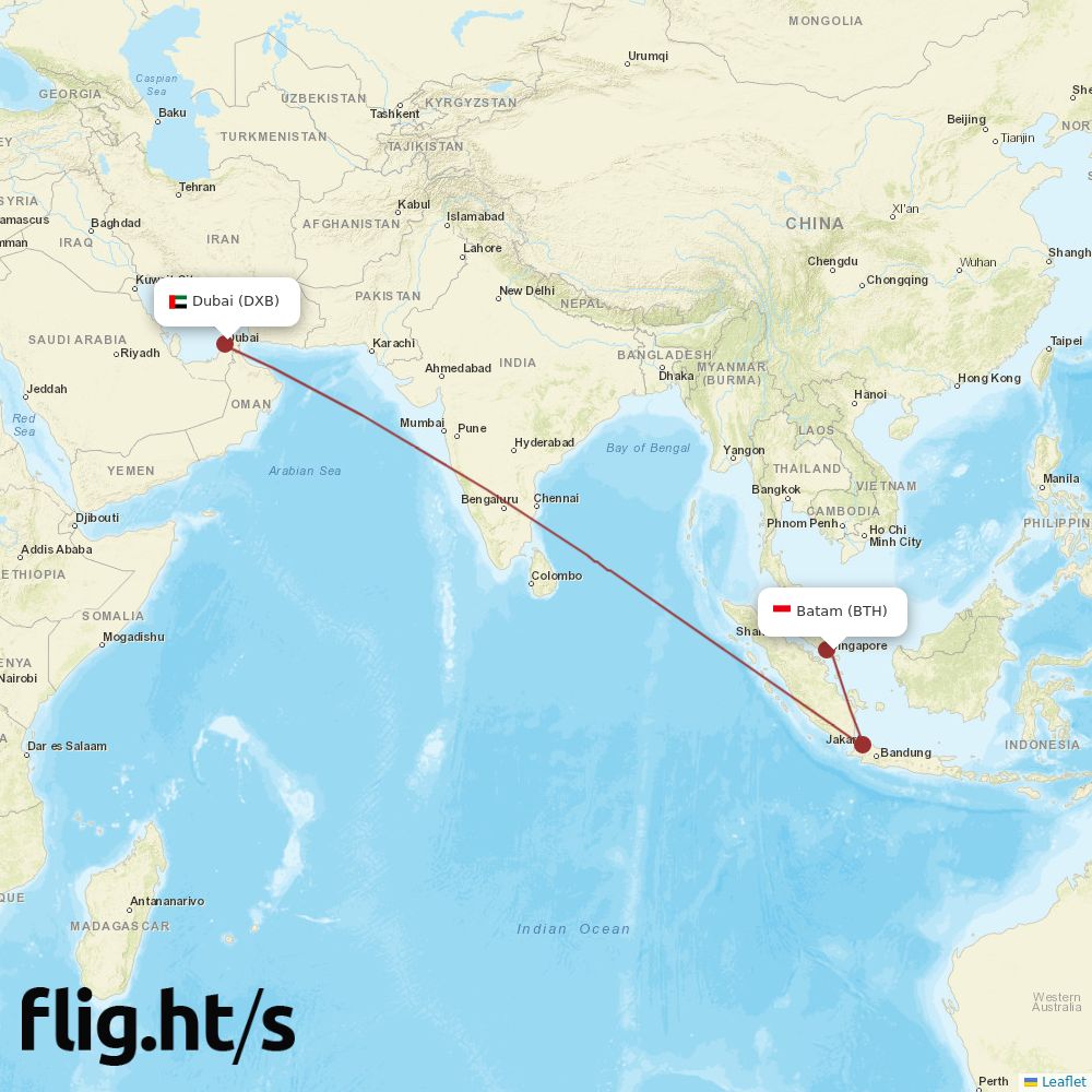 BTH-DXB
