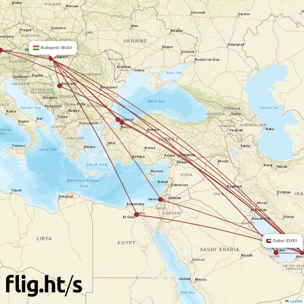 BUD-DXB