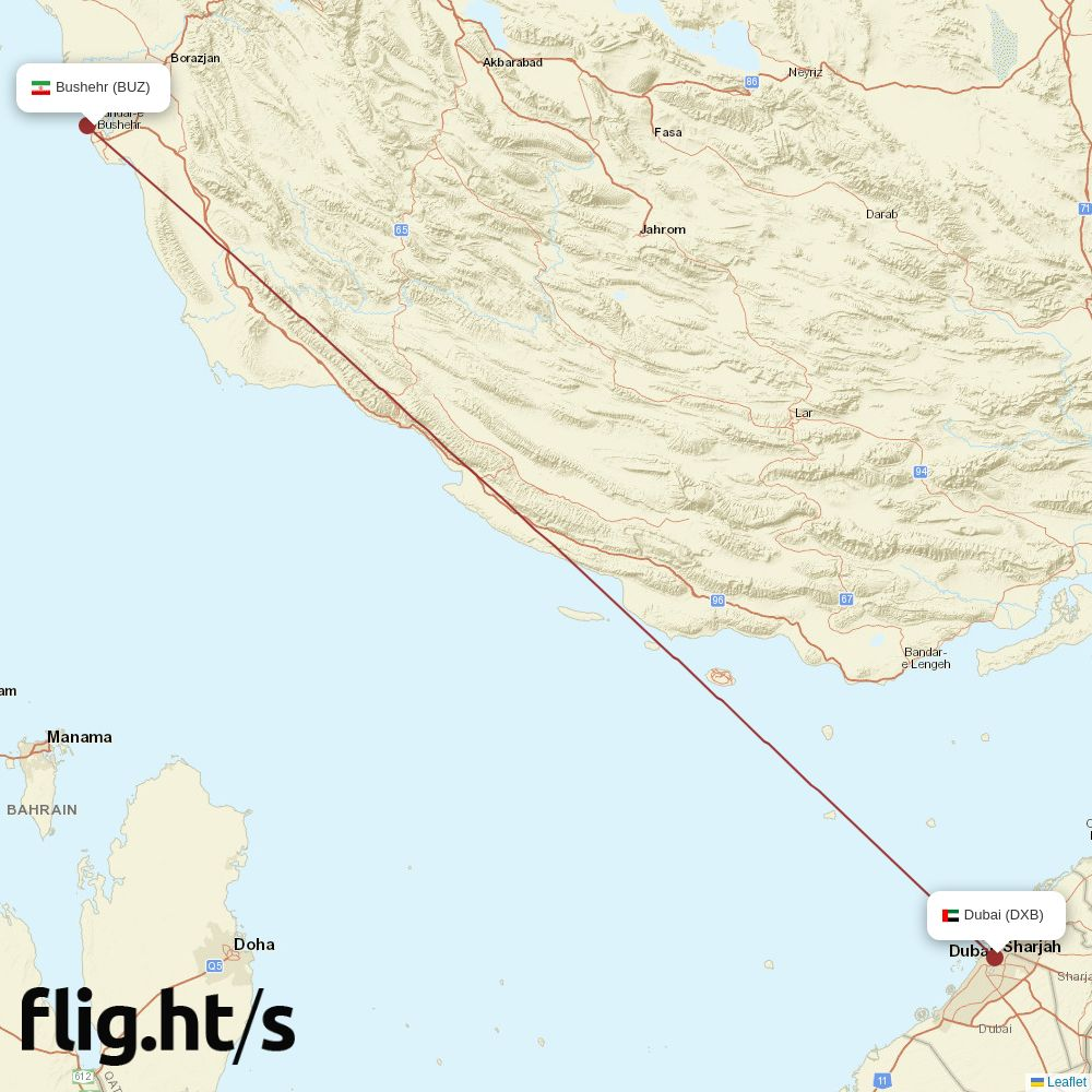 BUZ-DXB