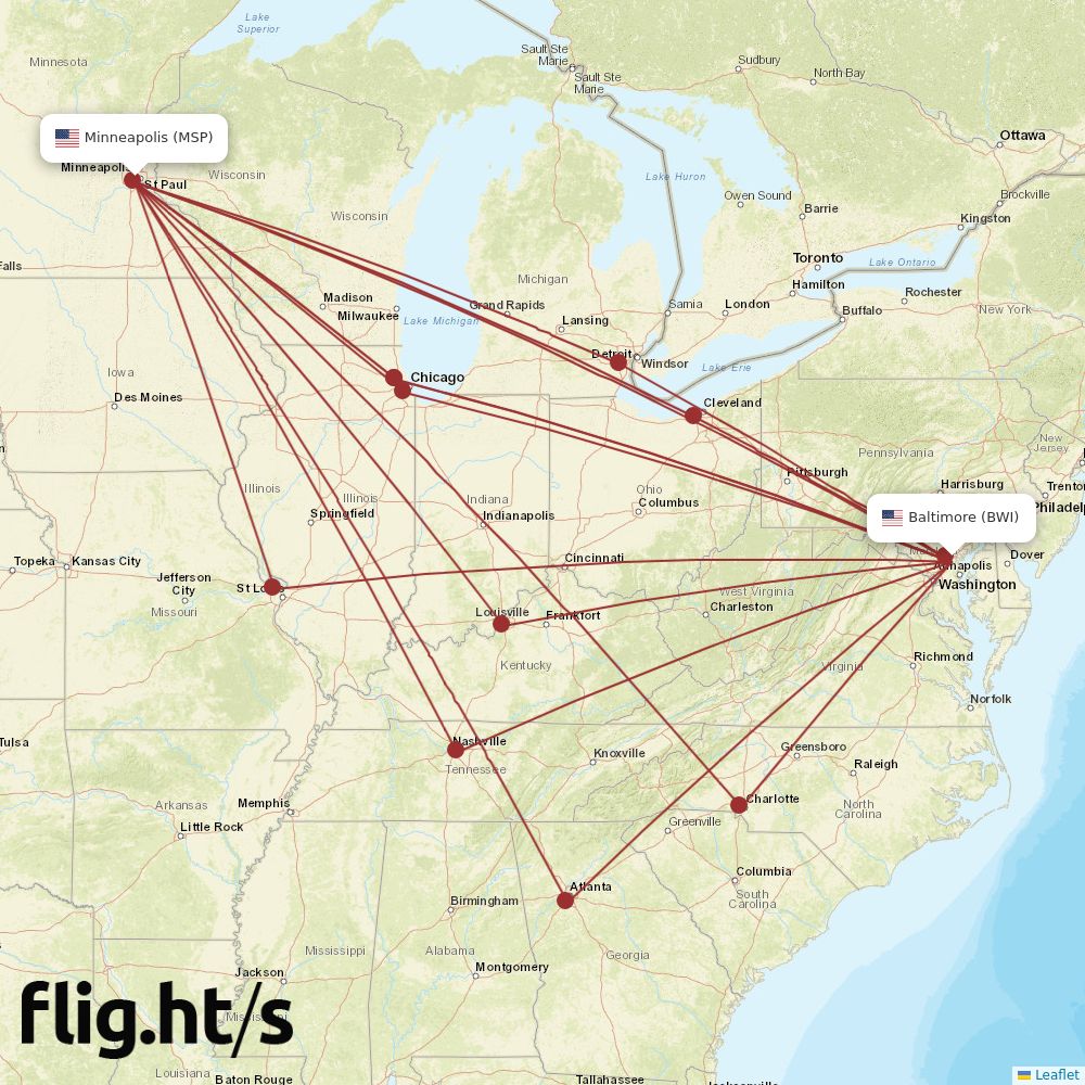 BWI-MSP