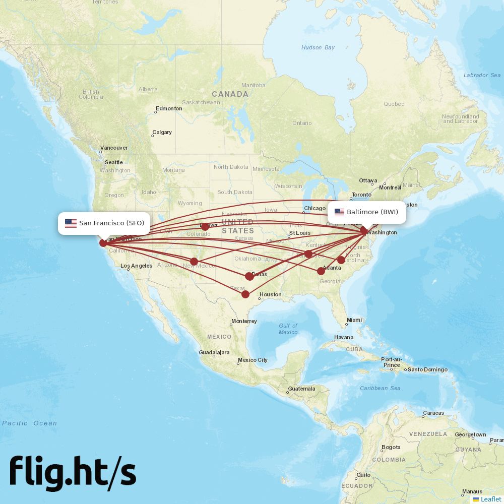 BWI-SFO