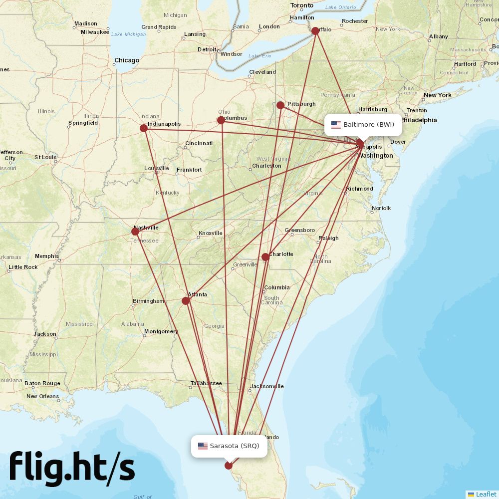 BWI-SRQ