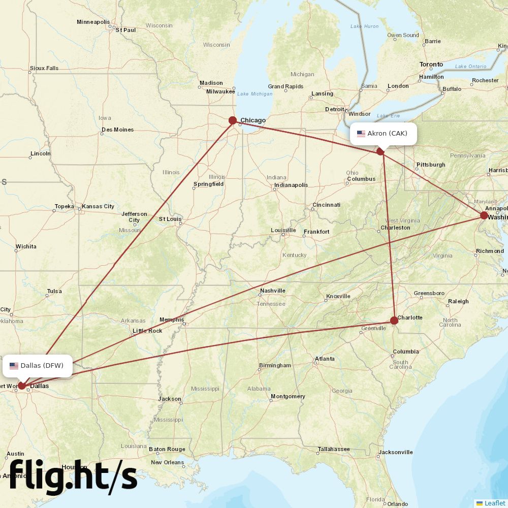 CAK-DFW