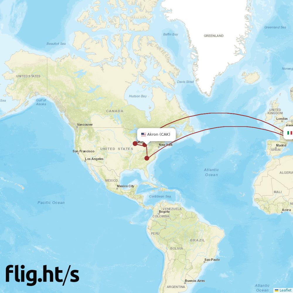 CAK-FCO