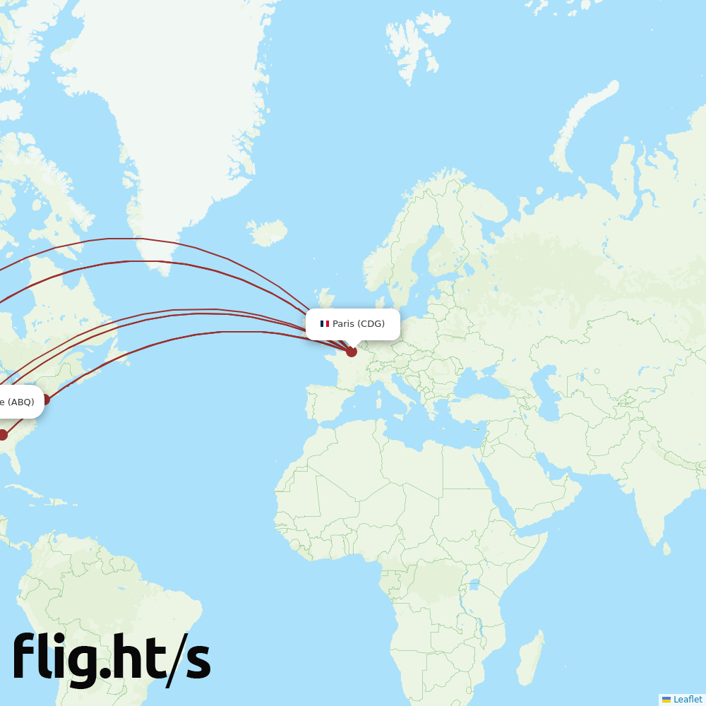 CDG-ABQ
