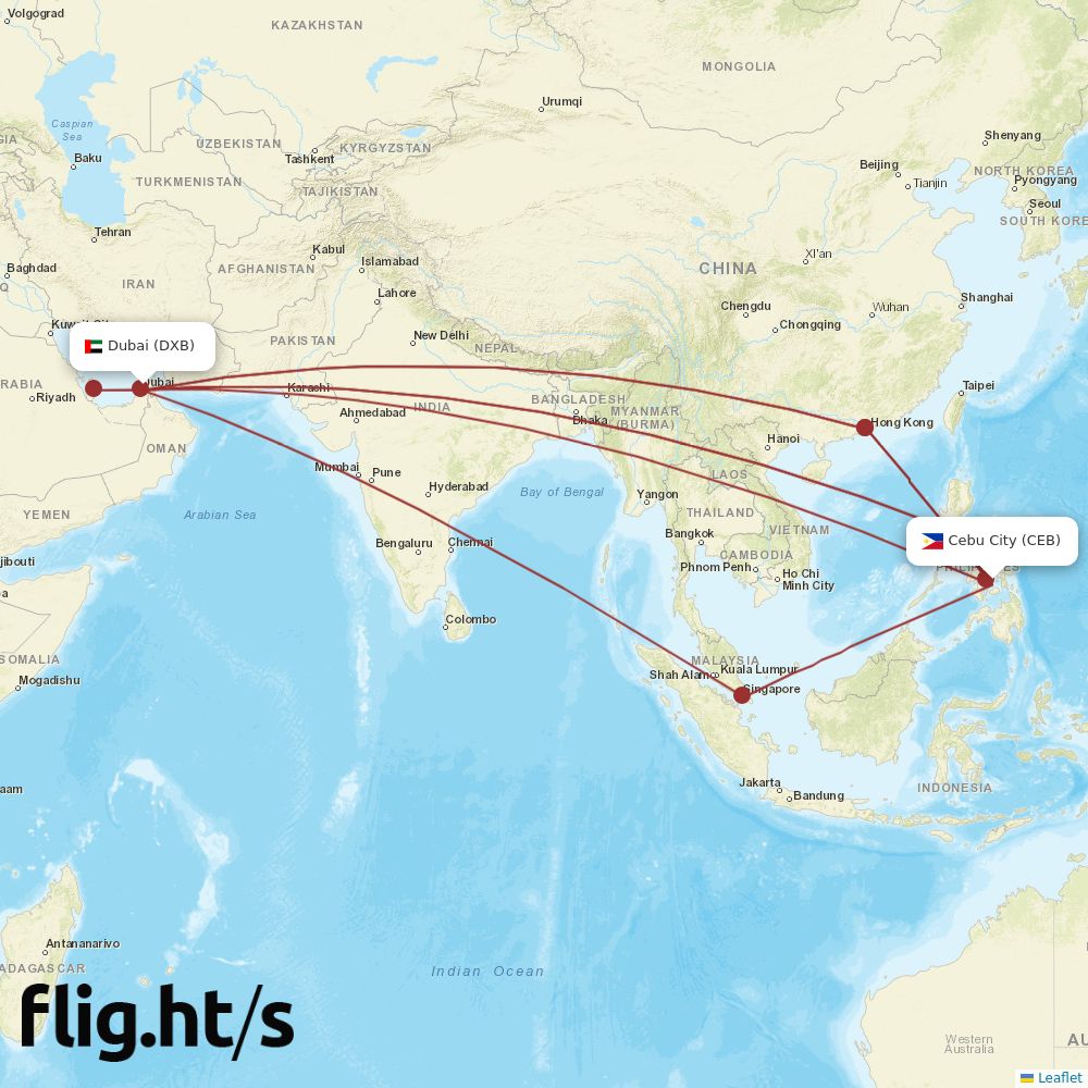 CEB-DXB